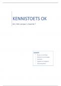 COMPLETE SAMENVATTING:  Kennistoets kwartiel 7 OA/AM -  Saxion (2024)