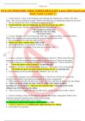 NGN ATI PEDIATRIC PROCTORED HESI EXIT Latest 2024 Final Exam Study Guide Graded A+