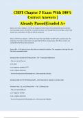 CHFI Chapter 5 Exam With 100% Correct Answers | Already Passed|Graded A+