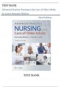 Test Bank For Advanced Practice Nursing in the Care of Older Adults Third Edition by Evelyn G&period; Kennedy-Malone&comma; Laurie&semi; Duffy&vert;&vert;ISBN NO&colon;10&comma;1719645256&vert;&vert;ISBN NO&colon;13&comma;978-1719645256&vert;&vert;All Chapters&vert;&vert;Complete Guide A&plus;