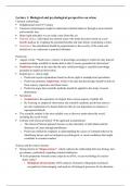 College aantekeningen / Lecture notes Advanced Criminology (RGBUSTR011)