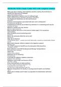 REHS&sol;RS NEHA Study Guide 2022 with complete solution