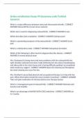 Ortho certification Exam 99 Questions with Verified Answers&comma;100&percnt; CORRECT