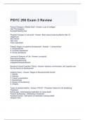 PSYC 290 Exam 3 Review 2024