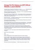 Omega Psi Phi History via OPP Official Website &vert; Latest 2024&sol;25