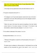     LRA 223&comma; 224 Final Study Review Exam &vert;Questions With      100&percnt; Correct Answer 2024