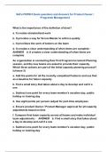 SAFe POPM 5 Exam questions and Answers for Product Owner &sol; Programm Management 