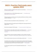 D023- Practice Testready passupdate 2024