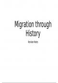 ULTIMATE Migration revision powerpoint, EVERYTHING youll need!