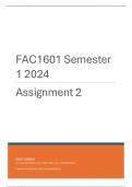 FAC1601 Assignment 2 Semester 1 2024