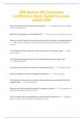EPA Section 608 Technician Certification Study Guidefree passupdate 2024