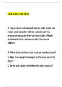 Med Surg Final HESI
