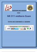 NR 511 midterm Exam