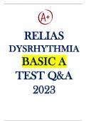  Relias Dysrhythmia Basic