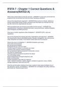 IFSTA 7 - Chapter 1 Correct Questions & Answers&lpar;RATED A&rpar;