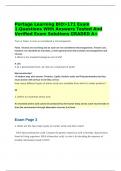 Portage Learning BIO171 Exam Question Guide 2025