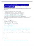 Papanikolla NUR 219 Exam 1 Questions and Answers 2024&sol;2025