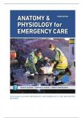 TEST BANK ANATOMY PHYSIOLOGY FOR EMERGENCY CARE 3RD EDITION BLEDSOE 