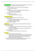 NSG 3850 - Pathos Exam 1 Study Guide.