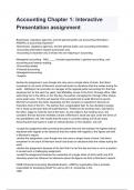 Accounting Chapter 1&colon; Interactive Presentation assignment