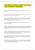 OHIO MPJE REVIEW EXAM 2 2024 WITH  100&percnt; CORRECT ANSWERS