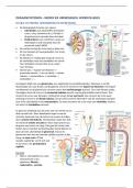 Orgaansystemen Nieren en urinewegen Hoorcolleges