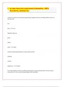 SC DMV PRACTICE QUESTIONS & ANSWERS&comma; 100&percnt; ACCURATE&comma; GRADED &vert; LATEST EXAM UPDATES&vert; 2024&sol;25 &vert;A&plus;&sol;