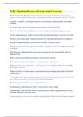 2024 Chordates Exams &lpar;All Answered Correctly&rpar;