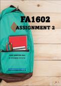 FAC1602 Assignment 2 First Semester 2024