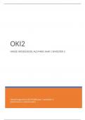 Samenvatting colleges + boeken OKI2, ALO/PABO semester 2