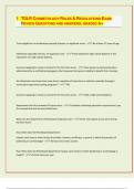 &vert; LATEST EXAM UPDATES&vert; 2024&sol;25 &vert;TDLR COSMETOLOGY RULES & REGULATIONS EXAM  REVIEW QUESTIONS AND ANSWERS&comma; GRADED A&plus;
