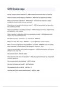 GRI Brokerage 2024&sol;2025 &lpar;100&percnt; verified solutions&rpar; graded A&plus;