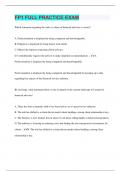 FP1 FULL PRACTICE EXAM