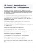3B Chapter 3 Sample Questions Ornamental Plant Pest Management 2024&sol;2025 &lpar;100&percnt; verified solutions&rpar;
