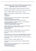 Herzing University NSG 124 Pharmacology Exam 3  Questions with Correct Answers&period;