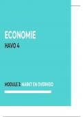 Presentatie Economie  Praktische economie / module 3 havo bovenbouw