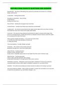 MSP 0821 FINAL EXAM&sol;52 QUESTIONS AND ANSWERS