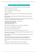 MSP 1011 FINAL&sol;54 QUESTION AND ANSWERS