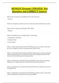 MCOLES Firearms UPDATED Test  Questions And CORRECT Answers