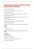 Wastewater Operator certification Study Guide-Grade 2 &vert; 2024&sol;25