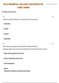 NR-224&colon; FUNDAMENTALS &ndash; SKILLS EXAM 1 QUESTIONS WITH 100&percnt; CORRECT ANSWERS