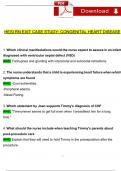 2024 HESI RN EXIT CASE STUDY: CONGENITAL HEART DISEASE COMPLETE WITH NGN QUESTIONS AND ANSWERS VERIFIED / A+ GRADE