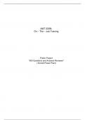 &OpenCurlyDoubleQuote;500 Questions and Answers Reviewer&rdquo; &lpar; Aircraft Power Plan