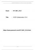 HCIP-Collaboration V3.0 H11-861_V3.0 Dumps