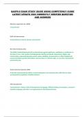 QASPS-S EXAM STUDY GUIDE USING COMPETENCY GUIDE LATEST UPDATE 2024 CORRECTLY VERIFIED QUESTION AND ANSWERS 