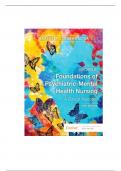 Varcarolis' Foundations of Psychiatric-Mental Health Nursing  8th Edition Margaret Jordan Halter Chapter 1-36 Test bank