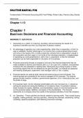 Solution Manual for Fundamentals Of Financial Accounting 6CE Fred Phillips, Robert Libby, Patricia Libby, Brandy Mackintosh||All Chapters 1-13