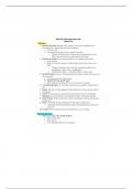 Biol 2010 - Final exam study guide 
