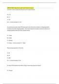 HESI A2 Math Questions with well stated answers 