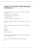 Chapter 14 CompTIA A+ Book Questions And Answers